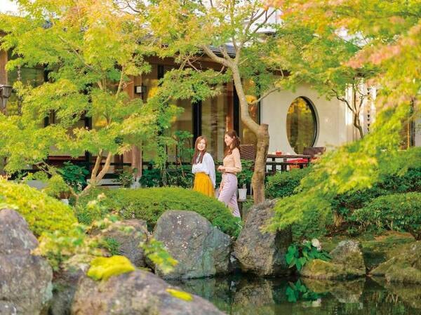 県内最大級1000坪の日本庭園（散策イメージ）