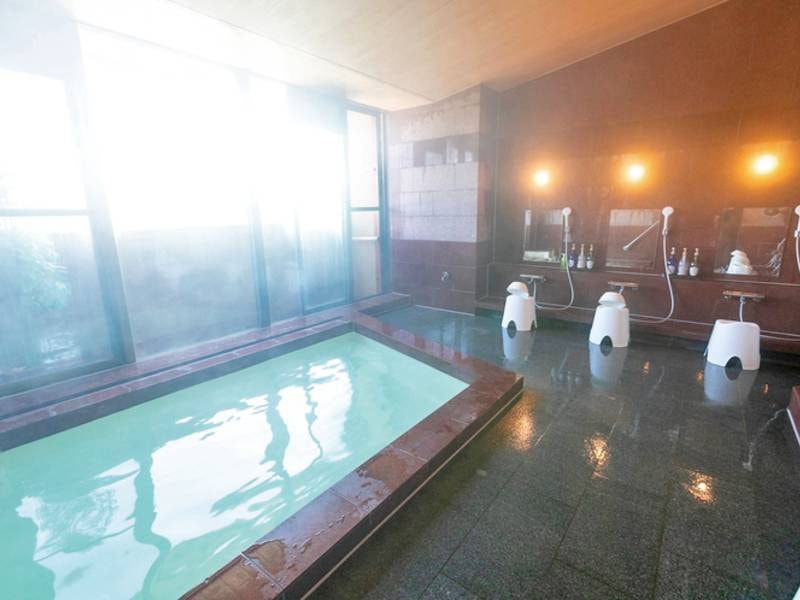 【大浴場】白濁温泉100％かけ流し！