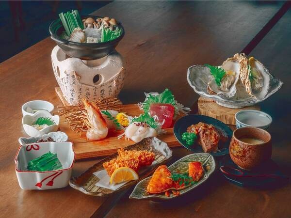 山コース/夕食付例