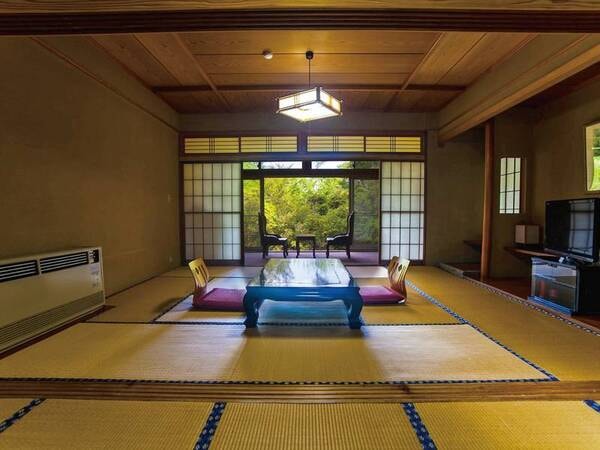 <天然温泉>15畳和室【バス(温泉)・トイレ付】/例