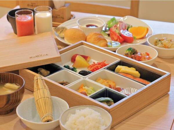 料理長自慢の創作和食のコース:朝食/例
