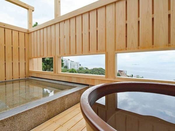 半露天浴場「天空」(海側)