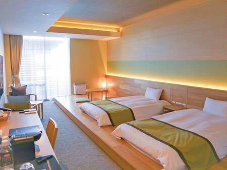 露天風呂付スーペリアモダンツイン／写真一例