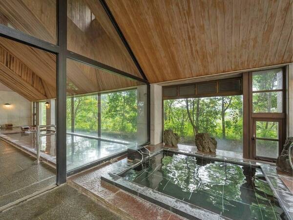 【森の湯】いつでも丁度よい温度でついつい長風呂してしまいます