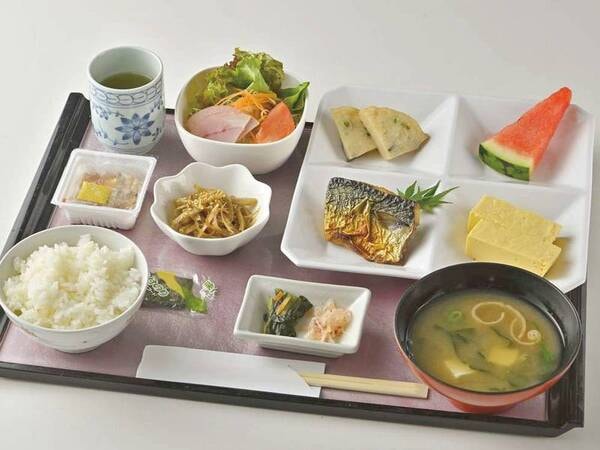 【朝食/例】健康的な和食膳をお召し上がりください