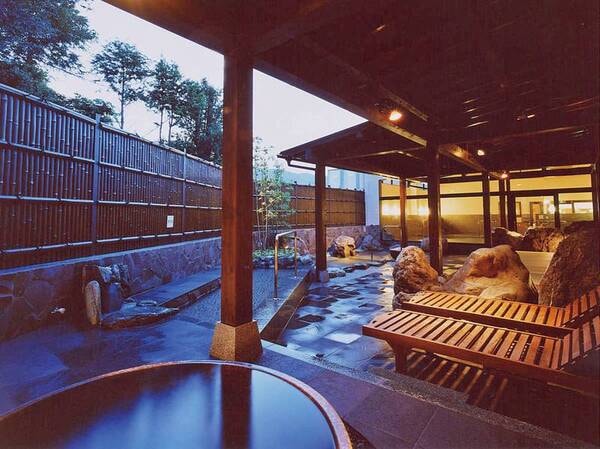 【露天風呂】有田川温泉光の湯　露天風　肌ざわりの良い良質の温泉