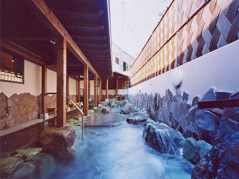 有田川温泉光の湯　露天風呂