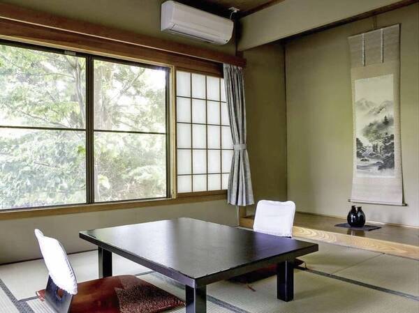 【基本プラン】小さな和室(トイレ有り)/例 純和風のお部屋でゆっくりとお過ごしください