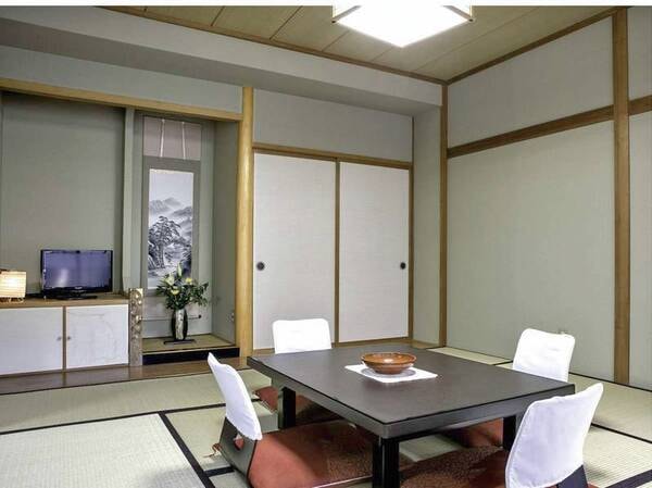【基本プラン】家族に嬉しいゆったり和室/例 純和風のお部屋でゆっくりとお過ごしください