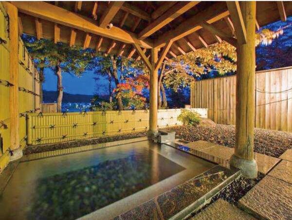 眺望露天風呂付「かたくりの湯」