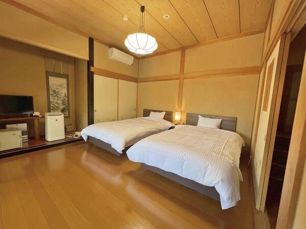【山吹】露天風呂付客室 8畳和室+ベッド/例