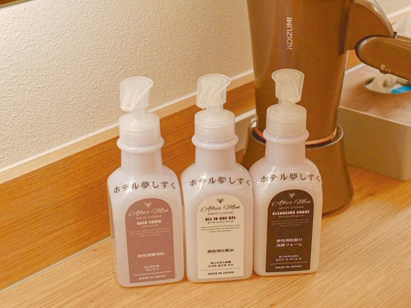 男性用大浴場/アメニティ例