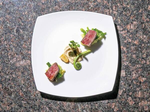 カジュアルフレンチ：メインのお肉/例