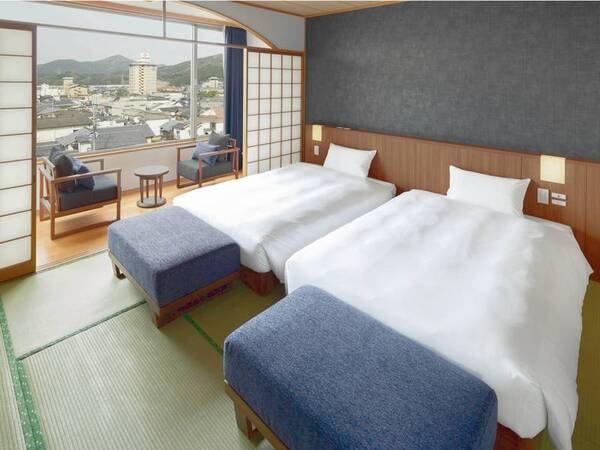 お部屋でゆったりと寛げる/和洋室（10畳）例