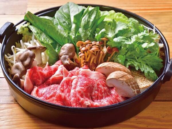 群馬の赤城牛すき焼き/例