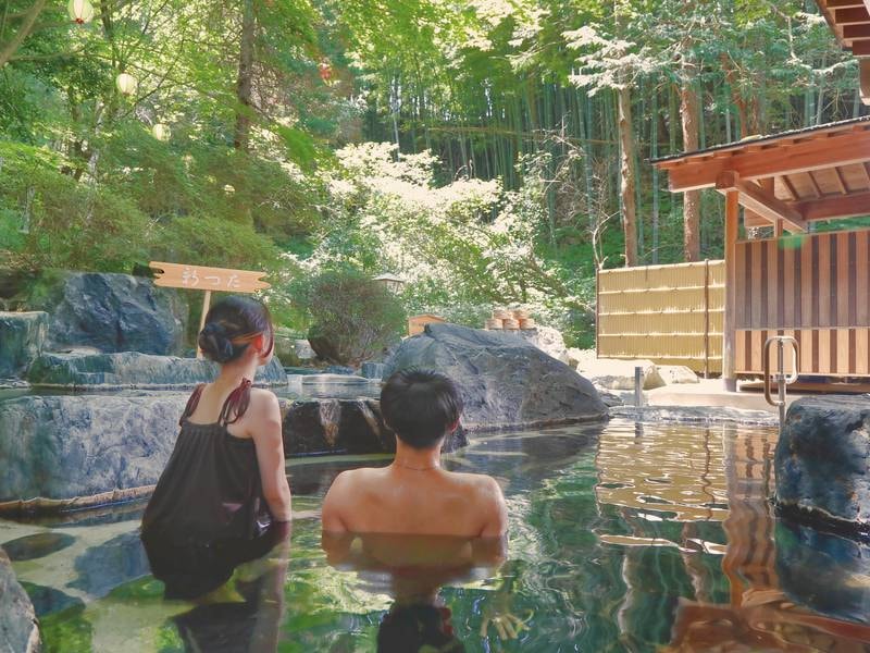 【庭園露天風呂「竹林」（混浴※女性専用時間有）】