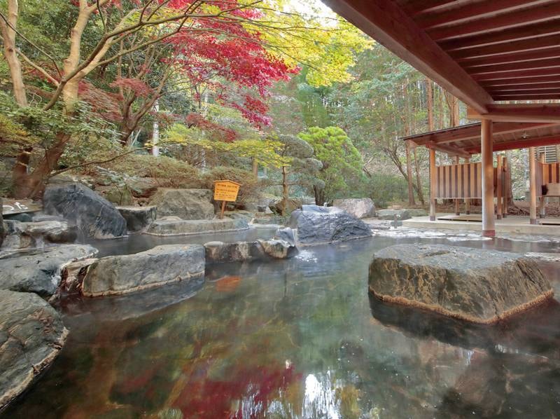 【庭園露天風呂「竹林」（混浴※女性専用時間有）】