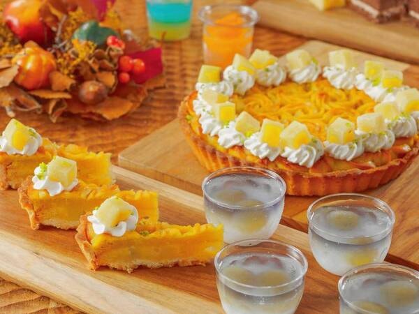 秋のディナーブッフェ・デザート/例(変更の場合あり)