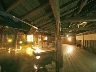 スパリゾートハワイアンズ　ウイルポート／【江戸情話 与市】浴槽面積男女計1,000㎡と世界最大級の広さ！