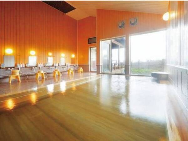 眺海の湯（桧風呂）