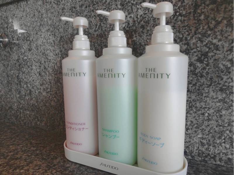 【大浴場の備品】シャンプー・コンディショナー・ボディーソープ