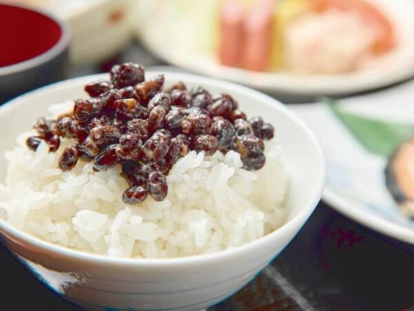 黒千石大豆を使用した納豆