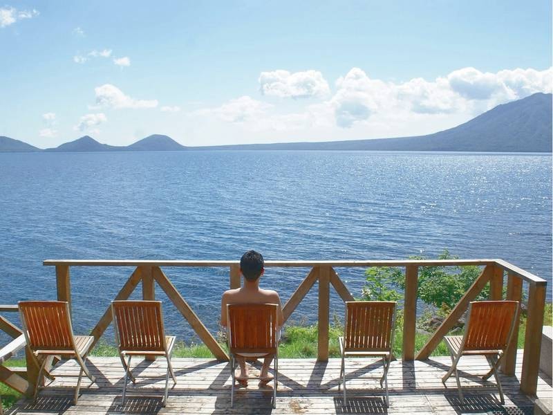 大浴場/男性展望風呂の外気浴スペース