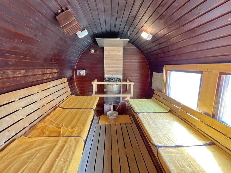 大浴場/本場フィンランド式ロウリュ可能なサウナ