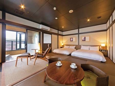 半露天付離れ和洋室14帖 羅 晨(禁煙)/一例