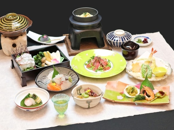 春の会席料理「花みずき」／例