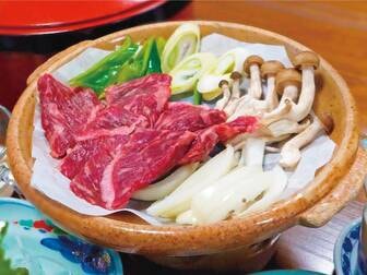 由布院温泉 蓮輪INN/牛肉陶板焼き/ 例