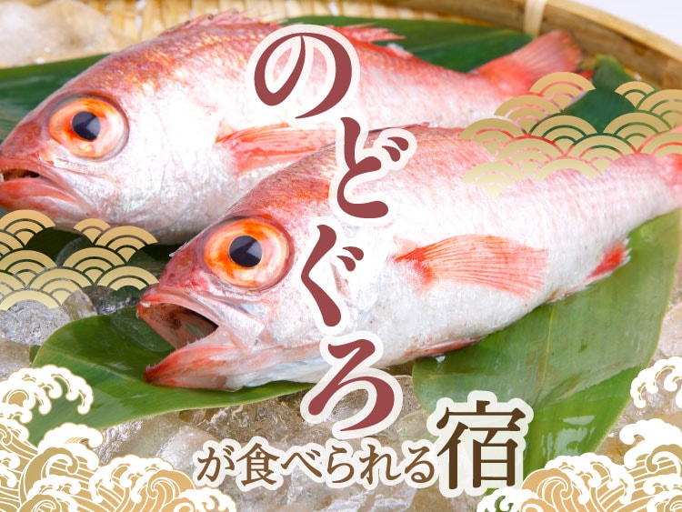 のどぐろが食べられる温泉旅館・宿